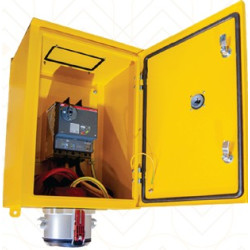 EL3478-RECEPTACLE 3P+N+E, 200 A, 380-440V MECHANICALLY LOCKED WITH MCCB IP54