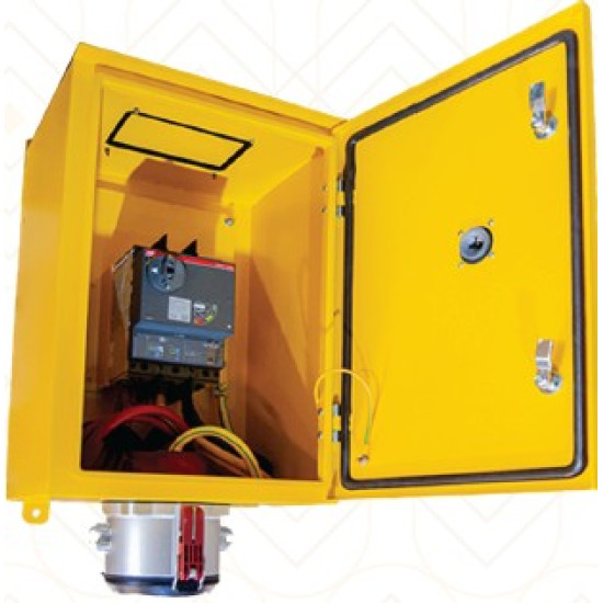 EL3478-RECEPTACLE 3P+N+E, 200 A, 380-440V MECHANICALLY LOCKED WITH MCCB IP54