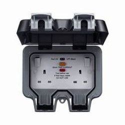 BG WP22RCD Socket 2G RCD Switched 13A